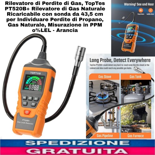 Rilevatore gas naturale toptes - naturale,